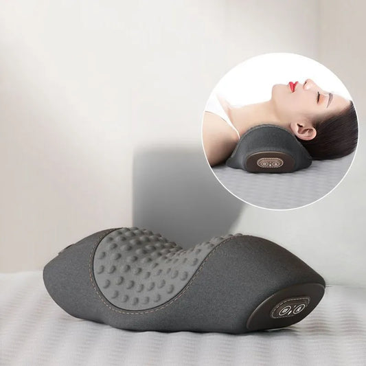 Spine-Assisted Sleep Heating Pillow